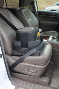 USA E8 Portafuge in Car